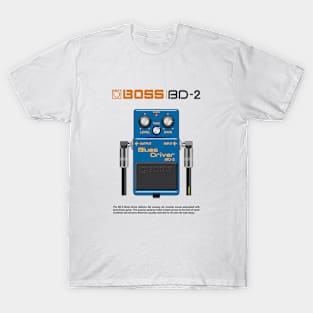 BOSS BD-2 Blues Driver Stomp Box [light] T-Shirt